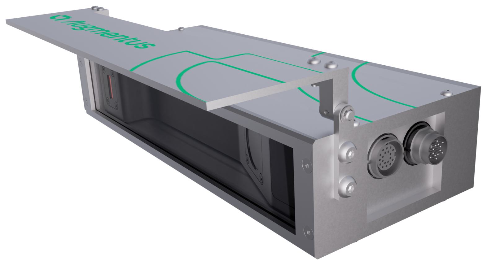 Augmentus industrial-grade 3D vision scanner with sealed IP67 enclosure