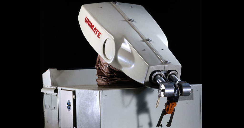 First Robotic Arm: Evolution of Industrial Robots | Augmentus