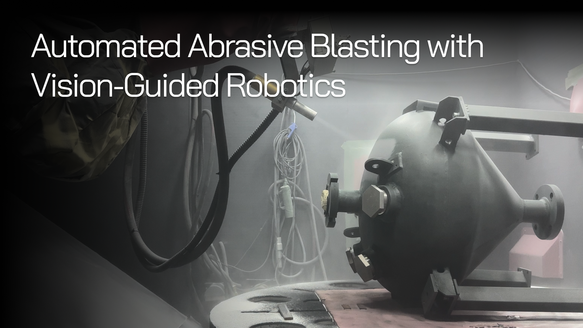 Abrasive Blasting of Blasting Pot
