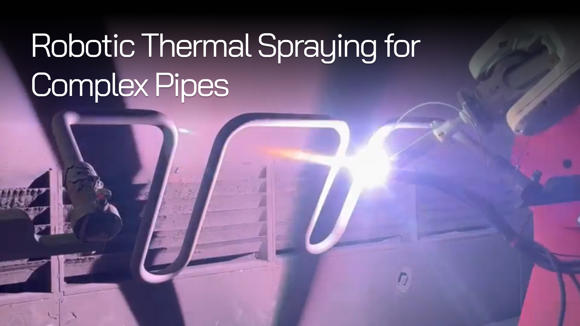 Thermal Spraying of Complex Pipe